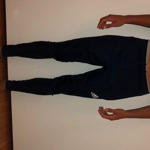 Navy Blue Adidas Track Pants